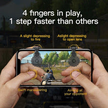 Load image into Gallery viewer, Mobile Gamepad Joystick For Joypad Trigger Fire Aim  Button Lightweight Controller For Phone Portable Game Pad Phone Gaming Accesorios
