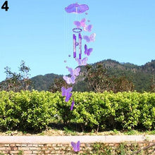 Load image into Gallery viewer, Model Creative Crystal Butterflies-Wind Chime Hanging Ornament  Mobile Wind Bell Garden Ornament Lucky Yard Garden Living Room Home/Wall/Room For Mom Birthday Gift Metal Music Wind Chimes Indoor &amp; Outdoor Decor
