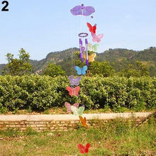 Load image into Gallery viewer, Model Creative Crystal Butterflies-Wind Chime Hanging Ornament  Mobile Wind Bell Garden Ornament Lucky Yard Garden Living Room Home/Wall/Room For Mom Birthday Gift Metal Music Wind Chimes Indoor &amp; Outdoor Decor
