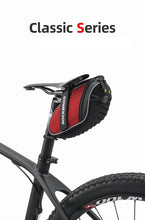 Load image into Gallery viewer, Modern Bike Bag Seat Bag Bike Accessories Bike Seat Bag Waterproof Bicycle  Bag Under Seat 3D Shell Cycling Seat Pack For Mountain Road Bikes
