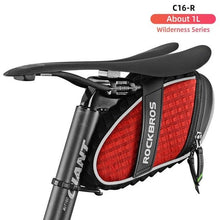 Load image into Gallery viewer, Modern Bike Bag Seat Bag Bike Accessories Bike Seat Bag Waterproof Bicycle  Bag Under Seat 3D Shell Cycling Seat Pack For Mountain Road Bikes
