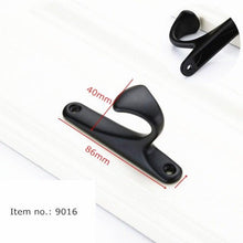 Load image into Gallery viewer, Modern Cabinet Handles Solid Aluminum Alloy Door Knobs And Handles Kitchen Cupboard Pulls Drawer Knobs Furniture Handle Hardware Black Cabinet Cupboard Drawer Door Handle Drawer Dresser Pulls for Furniture Kitchen Cabinet Cupboard Hardware

