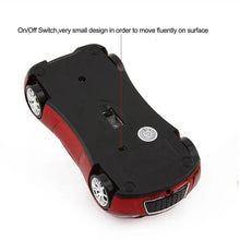 Load image into Gallery viewer, Modern Design 2.4G Wireless Mouse Sport Car Shape 1600DPI Optical Computer Gaming Mouse For Computer Laptop PC
