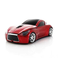 Load image into Gallery viewer, Modern Design 2.4G Wireless Mouse Sport Car Shape 1600DPI Optical Computer Gaming Mouse For Computer Laptop PC
