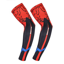 Load image into Gallery viewer, Modern Game Workout Arm Sleeves Bicycle Sleeves UV Protection Running Arm Sleeves Protection Men Sunblock Protective Arm Cover Running Cycling Driving Long Arm Cover Sunscreen Arm Warmer Athletic Sun Arm Cover
