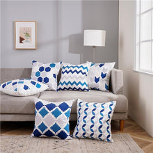 Load image into Gallery viewer, Modern Geometric Decorative Geometric Pillow Cushion Cases Outdoor Square Yellow Decorative Pillow Covers For Couch Bedroom Pillow Cases Cushion Covers
