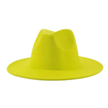Load image into Gallery viewer, Modern Hats For Women Fedoras Winter Women Hats Simple Classic Hat Wedding Lady Retro Wide Brim Floppy Hat Men Fedora Hat Fashionable Classic Wide Brim Hat For Summer Dress Hats
