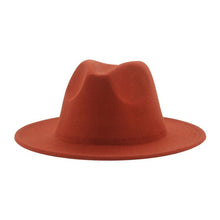 Load image into Gallery viewer, Modern Hats For Women Fedoras Winter Women Hats Simple Classic Hat Wedding Lady Retro Wide Brim Floppy Hat Men Fedora Hat Fashionable Classic Wide Brim Hat For Summer Dress Hats
