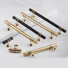Load image into Gallery viewer, Modern Light Luxury Zinc Alloy Door Handle Cabinet Handle Drawer Handle Fashion Furniture Handle Hardware Cabinet Pulls Brushed Nickel Stainless Steel Kitchen Drawer Pulls Cabinet Handles
