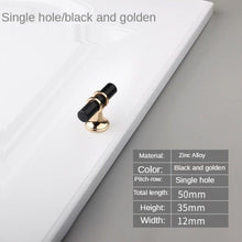 Load image into Gallery viewer, Modern Light Luxury Zinc Alloy Door Handle Cabinet Handle Drawer Handle Fashion Furniture Handle Hardware Cabinet Pulls Brushed Nickel Stainless Steel Kitchen Drawer Pulls Cabinet Handles
