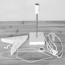 Load image into Gallery viewer, Modern Retro Led Table Lamp Desk Light Paper Star Wood Lamp Nordic Design Minimalist Bedside Living Room Bedroom Decor  Cute Study Lamps for Bedroom Décor

