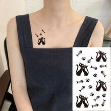 Load image into Gallery viewer, Modern Small Tattoo Sun Moon Heart Waterproof Temporary Tattoos High Quality Design For Womens
