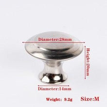 Load image into Gallery viewer, Modern  Stainless Steel Kitchen Door Cabinet Bar Handle Pull Knob Cabinet Knobs Furniture Handle Cupboard Drawer Handle Stainless Steel Hollow Tube Bar Drawer Pulls Cupboard Knob For Kitchen Furniture Hardware
