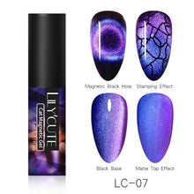 Load image into Gallery viewer, Modern Styllish Elegant 9D Cat Magnetic Nail Gel Polish UV LED  Permanent Elegant Colorful Charming Effect For Womens
