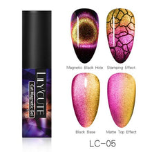 Load image into Gallery viewer, Modern Styllish Elegant 9D Cat Magnetic Nail Gel Polish UV LED  Permanent Elegant Colorful Charming Effect For Womens
