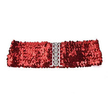 Load image into Gallery viewer, Modern Wide Fabric Strap Silver Metal Buckle Belts For Women Trendy Fashion Stretchable Classic Belts
