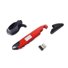 Load image into Gallery viewer, Modern Wireless Vertical Pen Mouse Optical USB Cool Style Pen-Shaped Mice Adjustable DPI Wireless Mouse For Laptop 2.4Ghz

