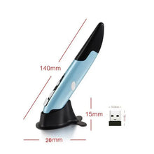 Load image into Gallery viewer, Modern Wireless Vertical Pen Mouse Optical USB Cool Style Pen-Shaped Mice Adjustable DPI Wireless Mouse For Laptop 2.4Ghz
