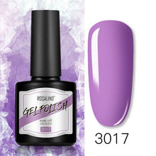 Load image into Gallery viewer, Modern Womens Glossy Colorful 8ml Nail Gel Polish Permanent UV LED  High Quality Crystal Effect Design
