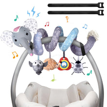 Load image into Gallery viewer, MONSTIME | Musical Car Seat Toys | Newborn Toys | Stroller Toys | Baby Toys | Baby Toys | For Car Seat | Stroller Crib With Rattles Teether | Baby Toys For 0-6 Months | Boys &amp; Girls Toddlers - # BAGE81110017
