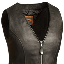 Load image into Gallery viewer, Montana Women's Motorcycle Leather Vest

