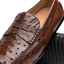 Load image into Gallery viewer, 33-100-BRN MONZA Ostrich Quill Driver, Brown
