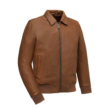 Load image into Gallery viewer, Moto Bomber - Men's Leather Jacket
