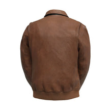 Load image into Gallery viewer, Moto Bomber - Men's Leather Jacket
