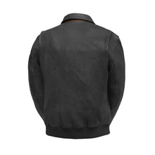 Load image into Gallery viewer, Moto Bomber - Men's Leather Jacket
