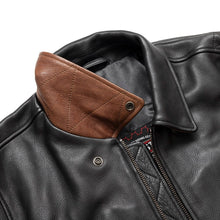 Load image into Gallery viewer, Moto Bomber - Men's Leather Jacket
