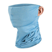 Load image into Gallery viewer, Motorcycle Windproof Sun Protect Cycling Face Neck Mask Headwear Scarf Bandana Hood Half Breathable Dustproof Hang-Ear Cap Motorcycle Protect Cycling Face Mask Anti-UV Neck Hood Half Face Breathable Dustproof Headband Triangle Sport Scarf
