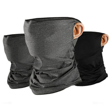 Load image into Gallery viewer, Motorcycle Windproof Sun Protect Cycling Face Neck Mask Headwear Scarf Bandana Hood Half Breathable Dustproof Hang-Ear Cap Motorcycle Protect Cycling Face Mask Anti-UV Neck Hood Half Face Breathable Dustproof Headband Triangle Sport Scarf
