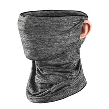 Load image into Gallery viewer, Motorcycle Windproof Sun Protect Cycling Face Neck Mask Headwear Scarf Bandana Hood Half Breathable Dustproof Hang-Ear Cap Motorcycle Protect Cycling Face Mask Anti-UV Neck Hood Half Face Breathable Dustproof Headband Triangle Sport Scarf
