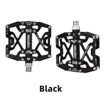 Load image into Gallery viewer, Mountain Bicycle Pedals Cycling Ultralight Aluminum Alloy 3 Bearings Pedals Bike Pedals Flat Bike Pedal Ultra-Light Aluminum Alloy Sealed Bearing With Cleats Pedal Suitable For Mountain Bike Bicycle
