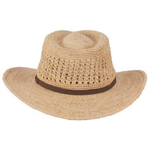 Load image into Gallery viewer, Scala Puerto- Straw Fedora Hat (Closeout)
