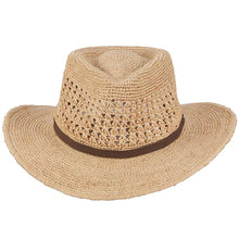 Load image into Gallery viewer, Scala Puerto- Straw Fedora Hat (Closeout)
