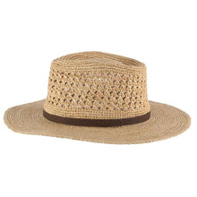 Load image into Gallery viewer, Scala Puerto- Straw Fedora Hat (Closeout)
