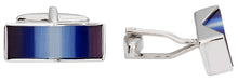 Load image into Gallery viewer, Multi-colored Glass Cufflinks
