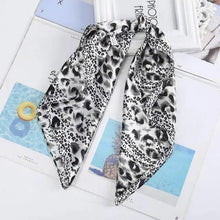 Load image into Gallery viewer, Multi-Functional Square Silk Scarf 60*60cm Headband Hairbands Hair Hoop Accessories For Women,Girl,Lady Head Neck Satin Scarf Handkerchief
