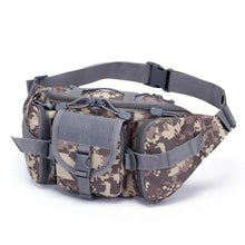 Load image into Gallery viewer, Multifunction Tactical Military Waist Bag Classical Design Outdoor Sports Running Men Travel Fanny Bag
