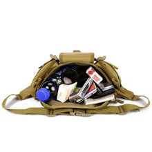 Load image into Gallery viewer, Multifunction Tactical Military Waist Bag Classical Design Outdoor Sports Running Men Travel Fanny Bag
