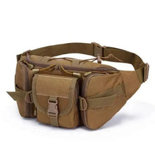 Load image into Gallery viewer, Multifunction Tactical Military Waist Bag Classical Design Outdoor Sports Running Men Travel Fanny Bag
