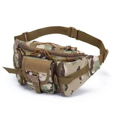 Load image into Gallery viewer, Multifunction Tactical Military Waist Bag Classical Design Outdoor Sports Running Men Travel Fanny Bag
