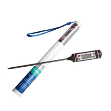 Load image into Gallery viewer, Multifunctional Digital Thermometer For BBQ Food Meat Cake Candy Bake Grill Ultra Fast Kitchen Thermometer with Hold &amp; Calibration Digital Food Thermometer for BBQ Baking Candy Milk Temperature Cooking Thermometer Oven Kitchen Tools
