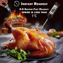 Load image into Gallery viewer, Multifunctional Digital Thermometer For BBQ Food Meat Cake Candy Bake Grill Ultra Fast Kitchen Thermometer with Hold &amp; Calibration Digital Food Thermometer for BBQ Baking Candy Milk Temperature Cooking Thermometer Oven Kitchen Tools
