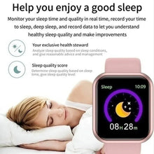 Load image into Gallery viewer, Multifunctional Smart Watch Men Women Bluetooth Connected Phone Music Fitness Sports Bracelet Sleep Monitor Y68 Smartwatch D20
