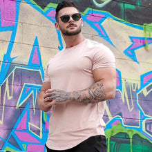 Load image into Gallery viewer, Men's Summer Muscle T-Shirt for Gym Workouts
