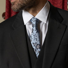 Load image into Gallery viewer, Silvio - Silk Jacquard Tie - Sky Blue
