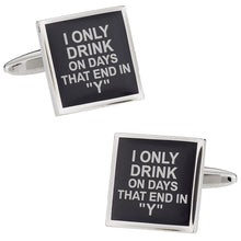 Load image into Gallery viewer, My Drinking Cufflinks
