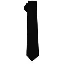 Load image into Gallery viewer, Vittorio Farina Solid Satin Skinny Necktie
